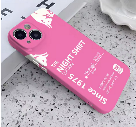 Rose Night Shift — Coque Colorée